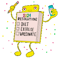 2024resolutions Diet Sticker - 2024resolutions Diet Exercise Stickers