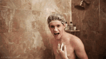 One Direction Niall Horan GIF - One Direction Niall Horan Shower GIFs