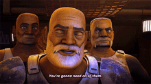 Star Wars Captain Rex GIF - Star Wars Captain Rex Youre Gonna Need All Of Them GIFs