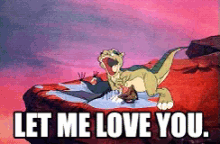 Ducky Let Me Love You GIF - Ducky Let Me Love You Land Before Time GIFs