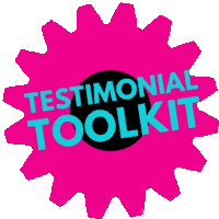 Testimonial Toolkit Logo Sticker - Testimonial Toolkit Logo Gear Stickers
