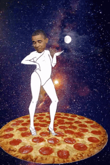 Gourmand GIF - Obama President Pizza GIFs