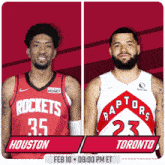 Houston Rockets Vs. Toronto Raptors Pre Game GIF - Nba Basketball Nba 2021 GIFs