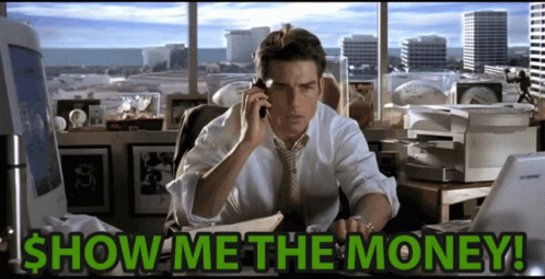 Show Me The Money Jerry Maguire GIF - Show Me The Money Jerry Maguire Jerry  Macguire - Discover &amp; Share GIFs