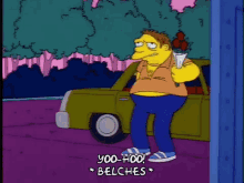 Yoo Hoo Belches GIF - Yoo Hoo Belches The Simpsons GIFs