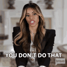 You Dont Do That Mary Cosby GIF - You Dont Do That Mary Cosby Real Housewives Of Salt Lake City GIFs