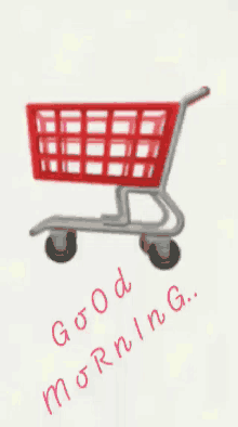 Good Morning Cart GIF - Good Morning Cart Shopping GIFs