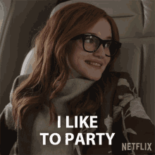 I Like To Party Anna Delvey GIF - I Like To Party Anna Delvey Julia Garner GIFs