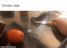 Tomato Stab GIF - Tomato Stab GIFs