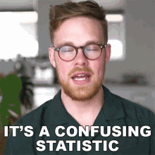 Its A Confusing Statistic Gregory Brown GIF - Its A Confusing Statistic Gregory Brown Asapscience GIFs
