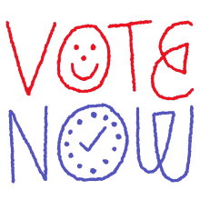 time election smiley election2020 go vote
