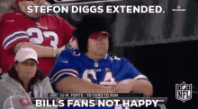 Stefon Diggs Extended Bills Fans Not Happy GIF - Stefon Diggs Extended Bills Fans Not Happy Stefon Diggs GIFs