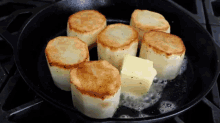 Crusty Potatoes Roasted With Butter And Stock GIF - Dinner GIFs