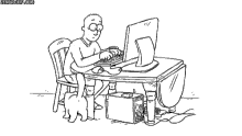 Computer Cat GIF - Computer Cat Bothersome GIFs