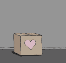 Pup In A Box Heart GIF - Pup In A Box Heart Love GIFs