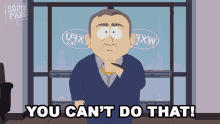 You Cant Do That Spinny Moutain Record Producer GIF - You Cant Do That Spinny Moutain Record Producer South Park GIFs