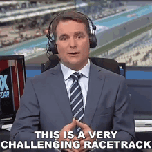 This Is A Very Challenging Racetrack Jeff Gordon GIF - This Is A Very Challenging Racetrack Jeff Gordon Nascar GIFs