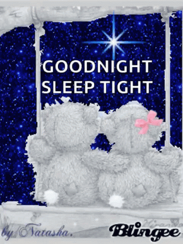 Goodnight Teddy Bear GIF - Goodnight Teddy Bear Sparkles - Discover ...