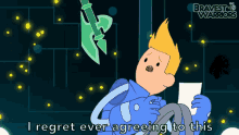 bravest warriors chris kirkman i regret ever agreeing to this bravest warriors chris kirkman i regret ever agreeing to this