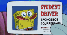 Bad Photo R2 GIF - Student Driver Sbgi Fs Sponge Bob Square Pants GIFs