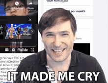 It Made Me Cry Cry Baby GIF - It Made Me Cry Cry Baby I Cried GIFs