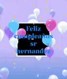 Feliz Cumpleaños Hetnandez GIF - Feliz Cumpleaños Hetnandez Balloons GIFs