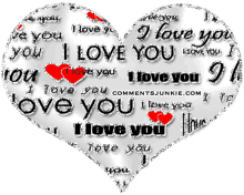 i love you love heart robin sparkles glittery glitter graphics
