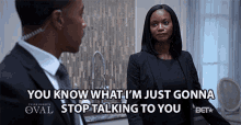 You Know What Im Just Gonna Stop Talking To You Walter Fauntleroy GIF - You Know What Im Just Gonna Stop Talking To You Walter Fauntleroy Sam Owen GIFs