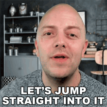 Lets Jump Straight Into It Bobby Stearman GIF - Lets Jump Straight Into It Bobby Stearman Freecodecamp GIFs
