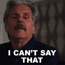 I Cant Say That Kurt Mcveigh GIF - I Cant Say That Kurt Mcveigh The Good Fight GIFs
