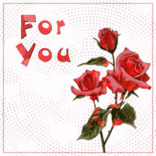 Roses For You Flowers For You GIF - Roses For You Flowers For You Valentine GIFs