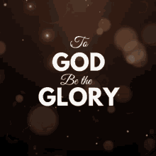 To God Be The Glory Mcgi Gif GIF - To God Be The Glory Mcgi Gif Ang Dating Daan GIFs