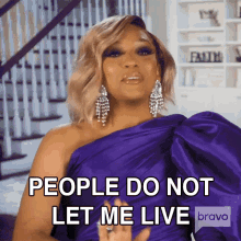People Do Not Let Me Live Real Housewives Of Atlanta GIF - People Do Not Let Me Live Real Housewives Of Atlanta They Wont Let Me Live GIFs