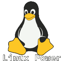 Tux Linux Linux Power Sticker - Tux Linux Linux Linux Power Stickers