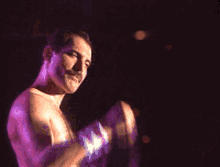 Freddie Mercury 80s GIF - Freddie Mercury 80s Raise Hand GIFs