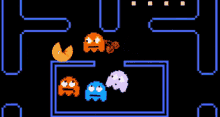 Pac Man Cherries GIF - Pac Man Cherries Video Game GIFs