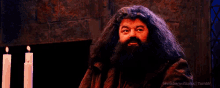 Cough GIF - Harrypotter Hagrid Goodjob GIFs
