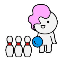Play Bowling 볼링 Sticker - Play Bowling Bowling 볼링 Stickers