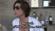 Be Cool Real Housewives Of New York GIF - Be Cool Real Housewives Of New York Countess GIFs