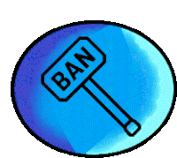 Ban Hammer Gif Sticker - Ban Hammer Gif Stickers