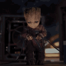 Baby Groot Guardians Of The Galaxy GIF - Baby Groot Guardians Of The Galaxy Cable GIFs
