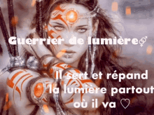 guerrier guerriere protection courage determination