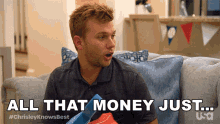 All The Money Just Poof Chrisley Knows Best GIF - All The Money Just Poof Chrisley Knows Best Waste Of Money GIFs