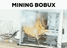 Bloxcrusher Mrbot GIF - Bloxcrusher Mrbot Mining Robux GIFs