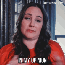 In My Opinion Taylor Strecker GIF - In My Opinion Taylor Strecker Younger GIFs