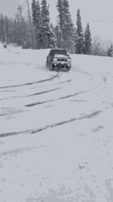 Car Drift Winter GIF - Car Drift Winter Snow GIFs