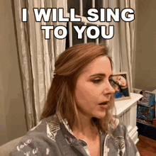 I Will Sing To You Cameo GIF - I Will Sing To You Cameo Ill Sing You A Song GIFs