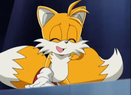 Sonic X Tails Happy Tails GIF - Sonic X Tails Happy Tails Wagging Tails ...