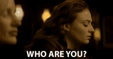 Who Are You Jean Grey GIF - Who Are You Jean Grey Sophie Turner GIFs