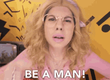 Be A Man Angry GIF - Be A Man Angry Mad GIFs